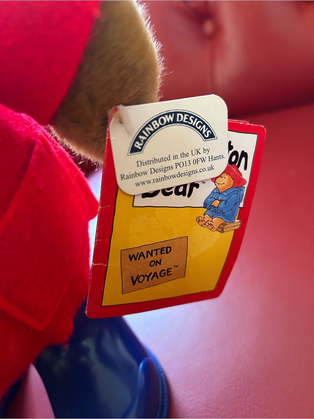 2003 Vintage Paddington Bear, Wanted on Voyage - Picture 4 of 12